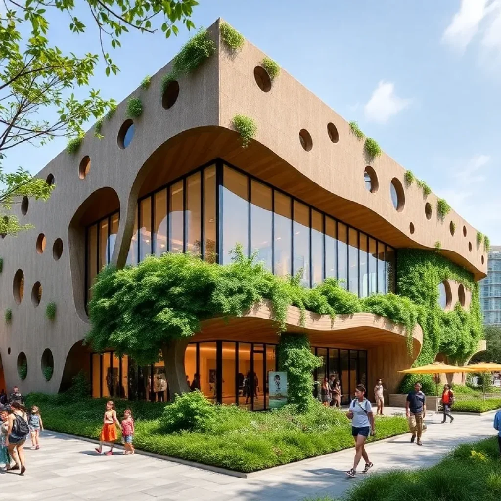 Architectural concept of the transformed Bobby Jones Clubhouse