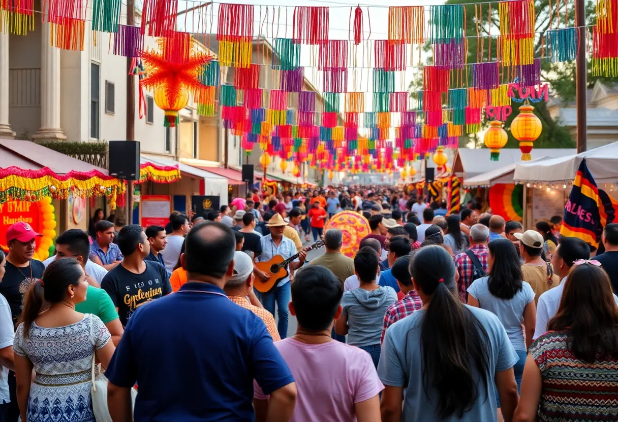 A lively Hispanic festival held in Jacksonville with cultural displays.
