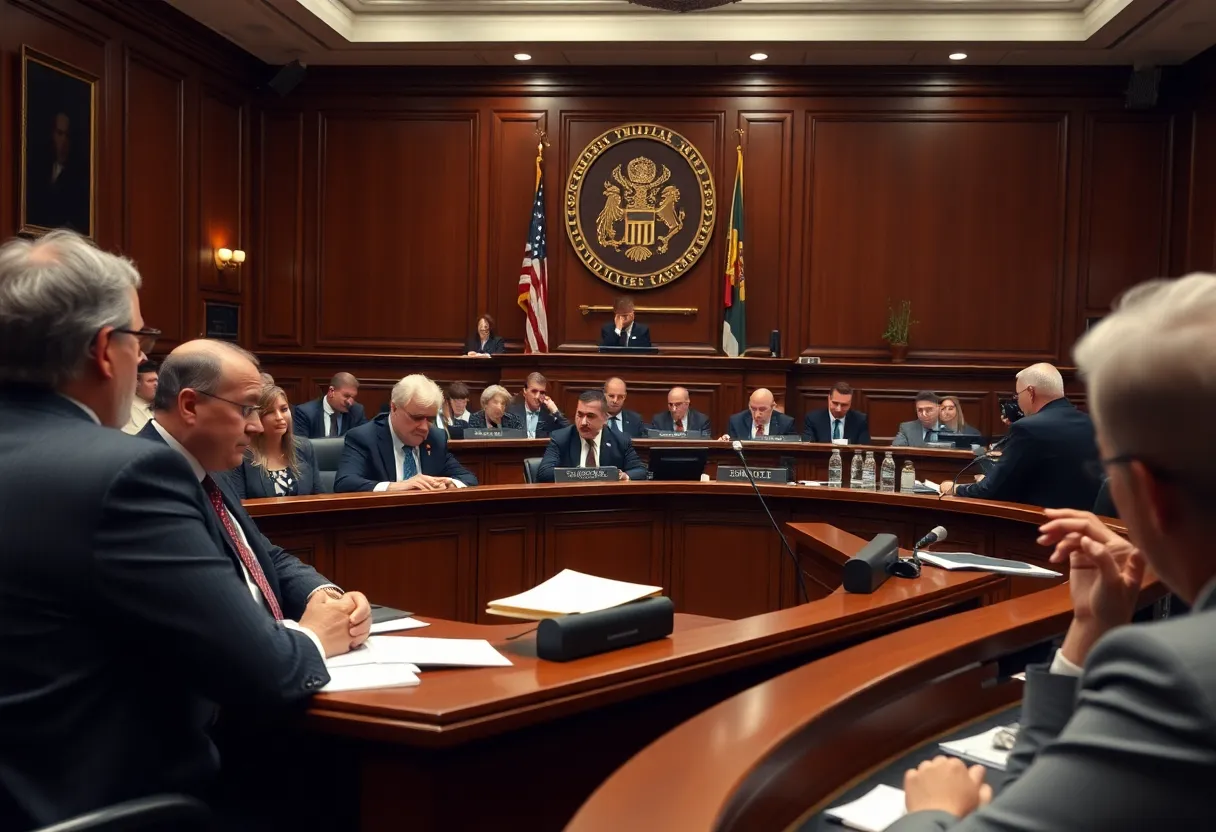 City council meeting discussing trash rate issues in Jacksonville