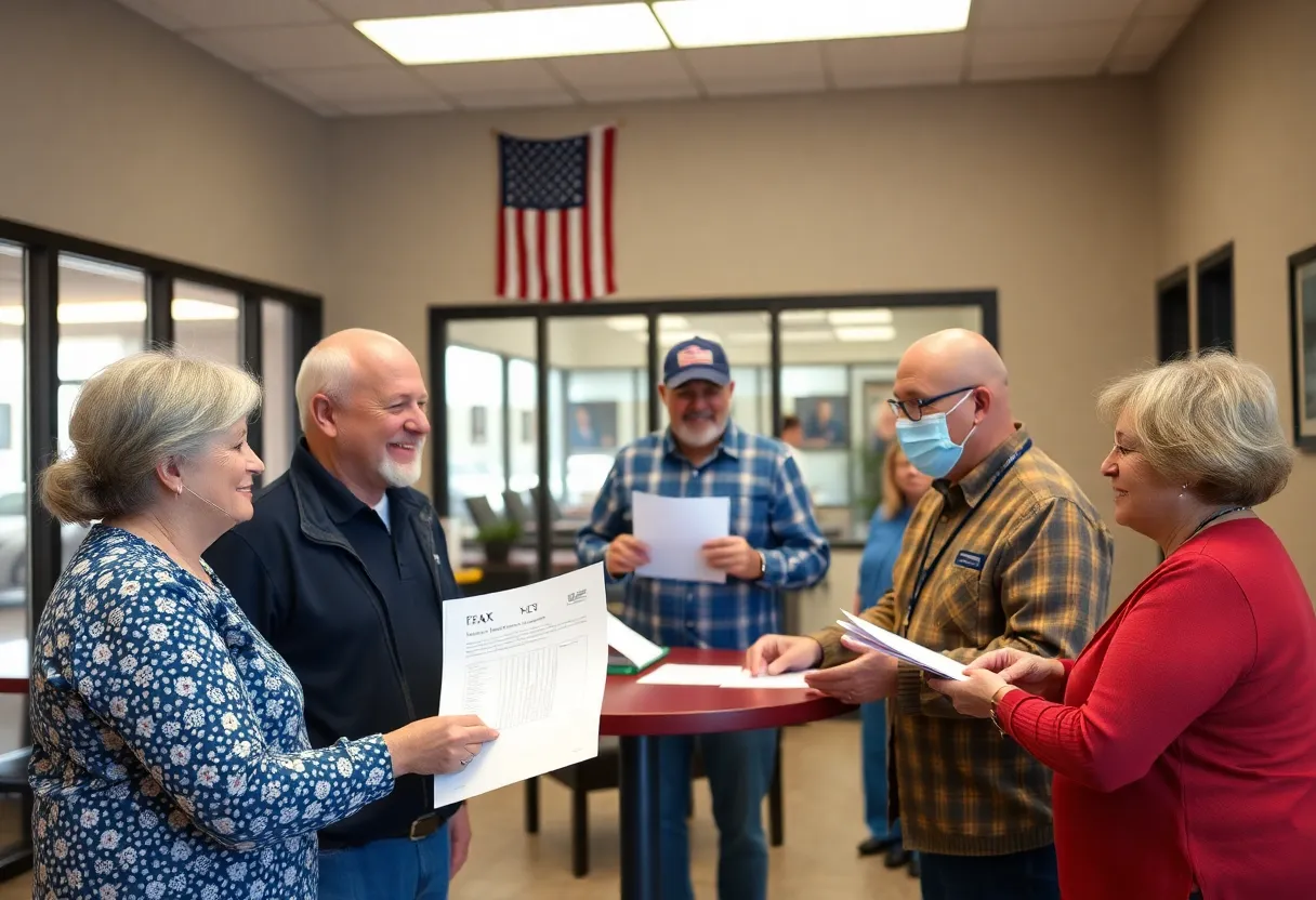 Veterans receiving tax assistance in Jacksonville