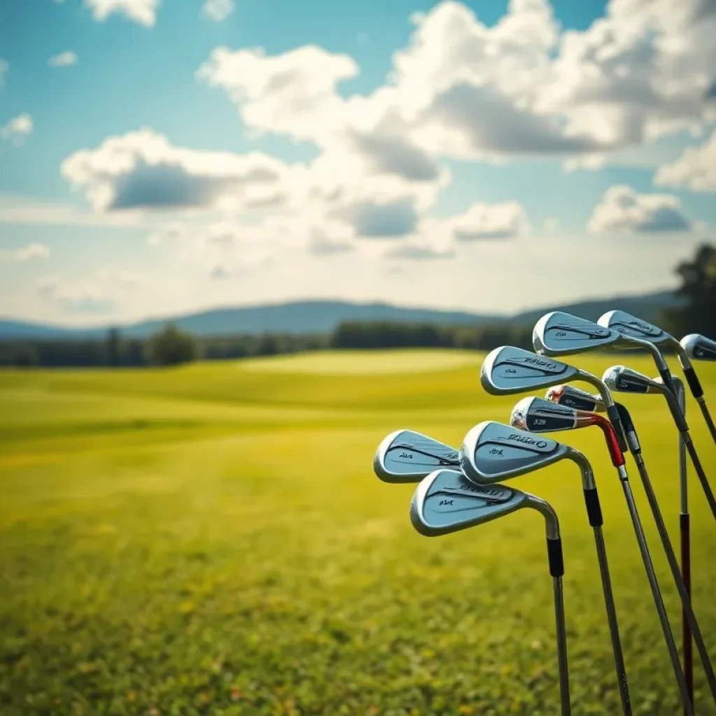 New PXG Wildcat series golf clubs on a golf course