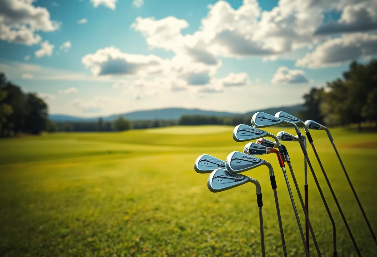 New PXG Wildcat series golf clubs on a golf course