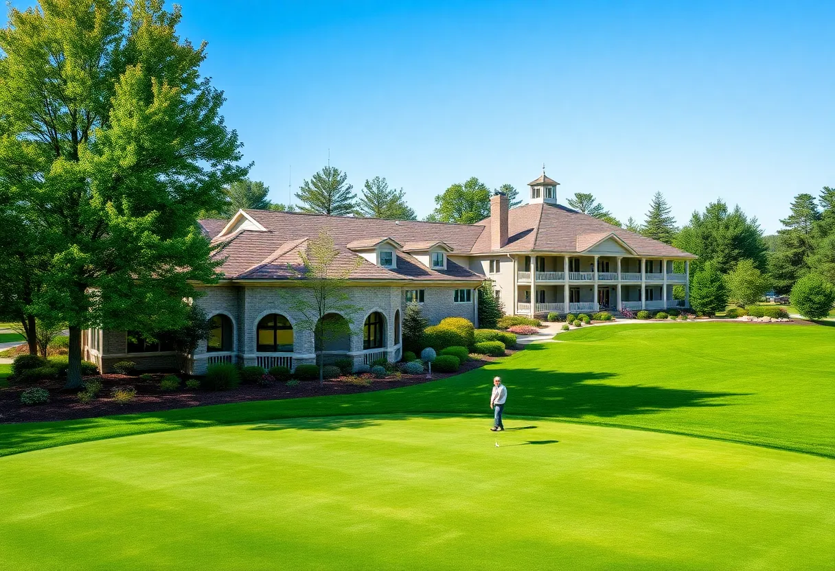 Golf course community in Northeast Florida with beautiful greens