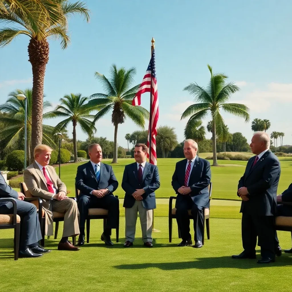 Trump National Doral resort bustling with activity during GOP Retreat