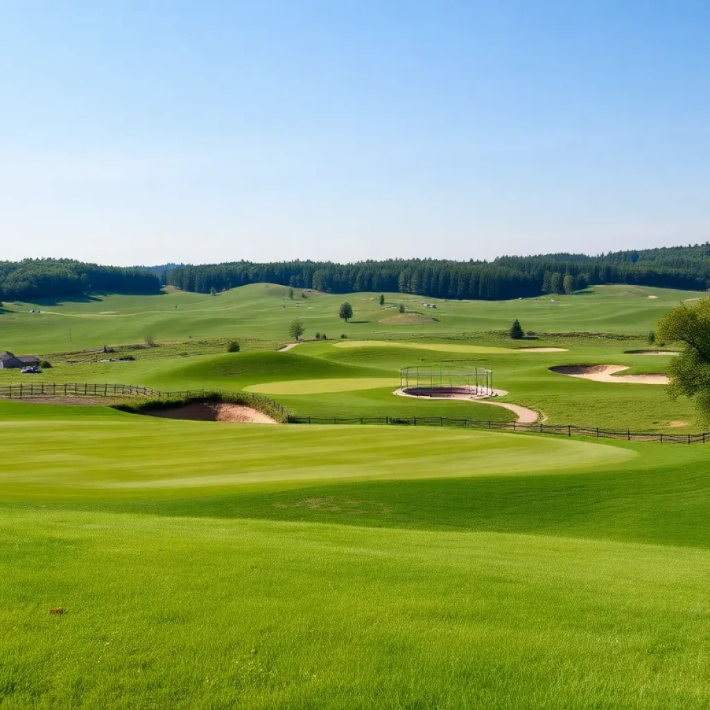 Rendering of the Battle Run Golf Course in Lincoln
