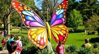Jacksonville Unveils Butterfly Sculpture ‘Transform’