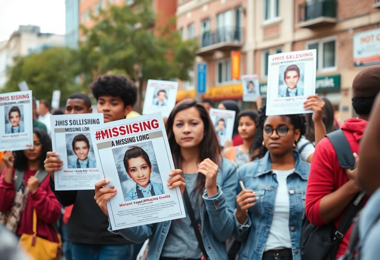 Community members uniting to search for a missing teenager in Jacksonville