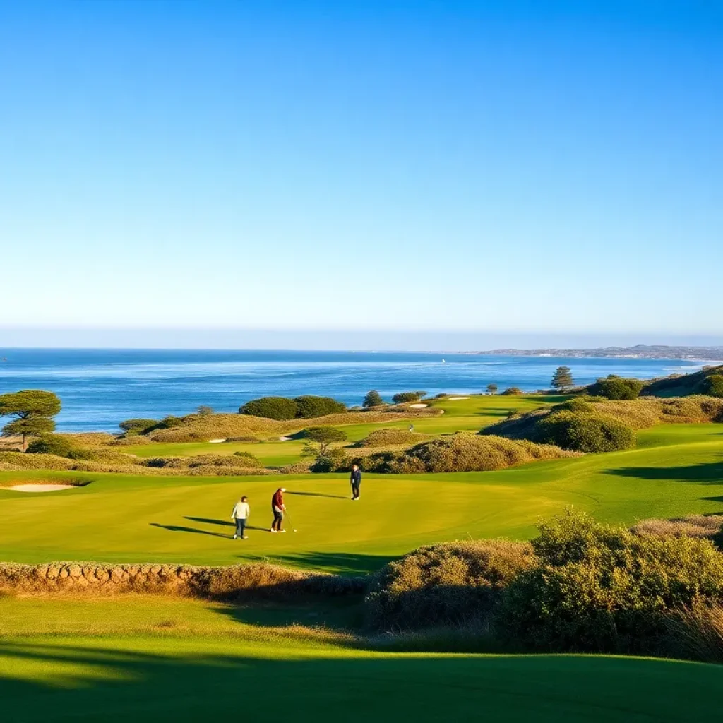 View of Cypress Point during the Walker Cup