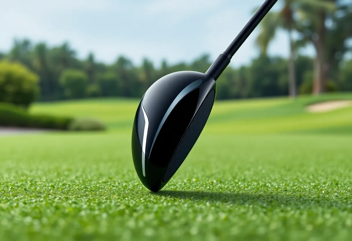 Callaway Elyte Mini Driver on golf course