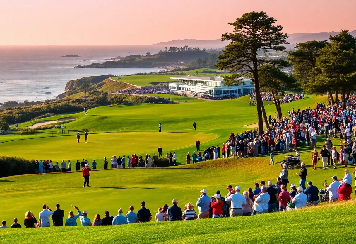 Local golfers participating in the Farmers Insurance Open at Torrey Pines.