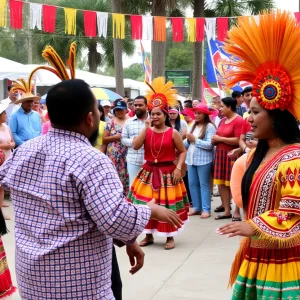 Celebration of Florida's cultural heritage with folk artists and community members in Tallahassee