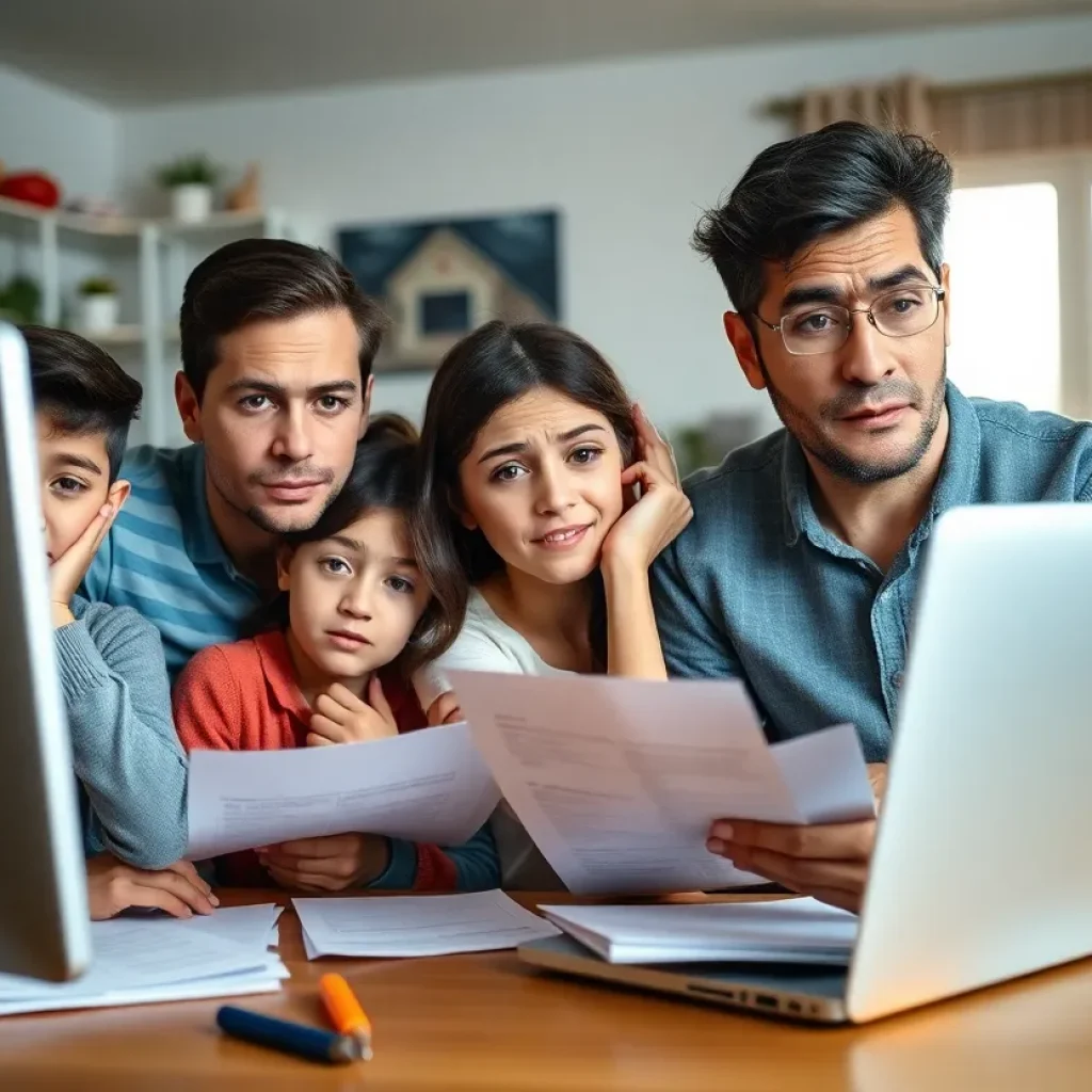 Family facing difficulties with Medicaid applications online