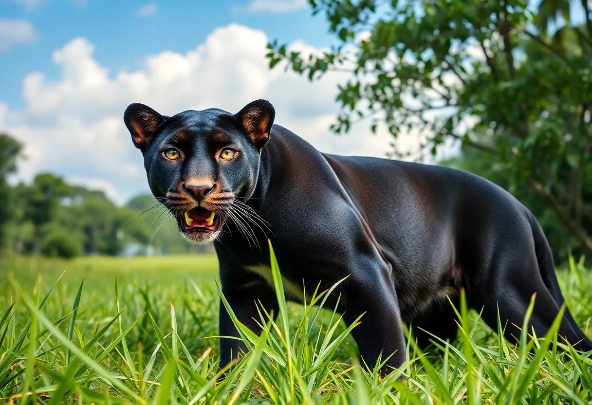 Record-setting Florida panther in its natural habitat