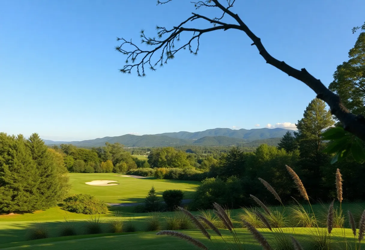 Scenic view of the revamped Fox Run Golf Club