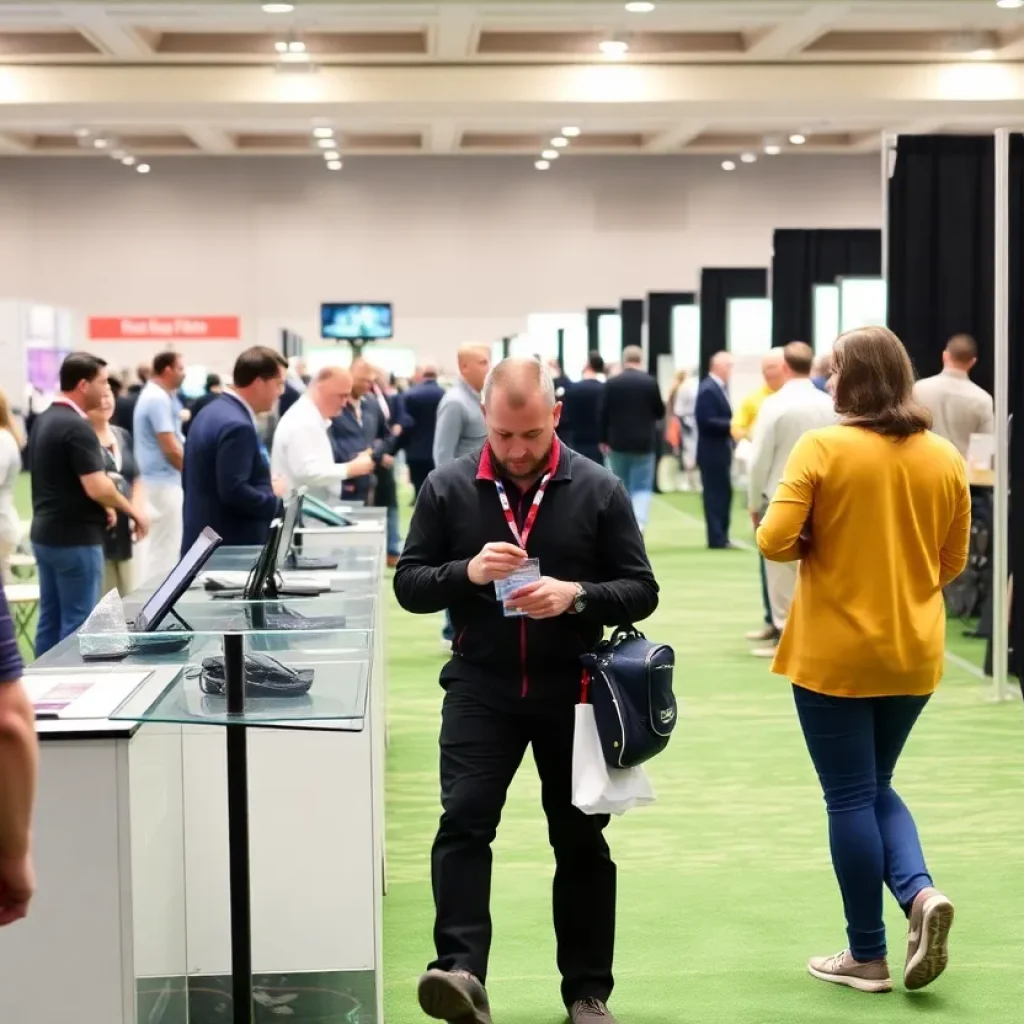 Attendees networking at the 2024 GCSAA Conference and Trade Show