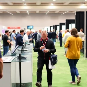 Attendees networking at the 2024 GCSAA Conference and Trade Show