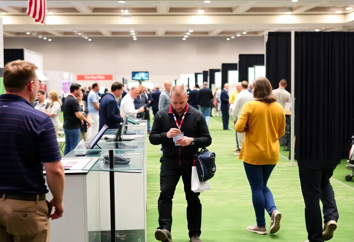 Attendees networking at the 2024 GCSAA Conference and Trade Show
