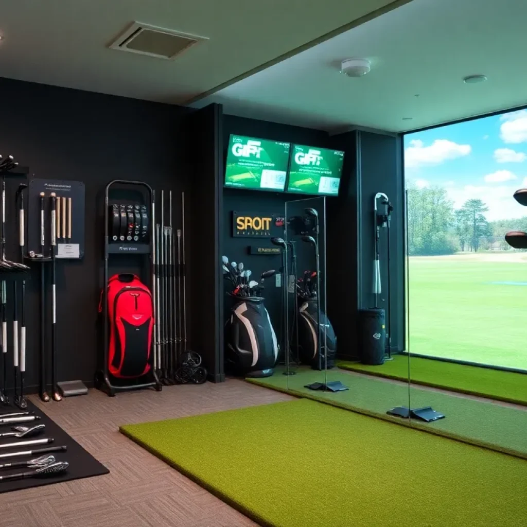 Customized golf club fitting equipment with various shafts and heads