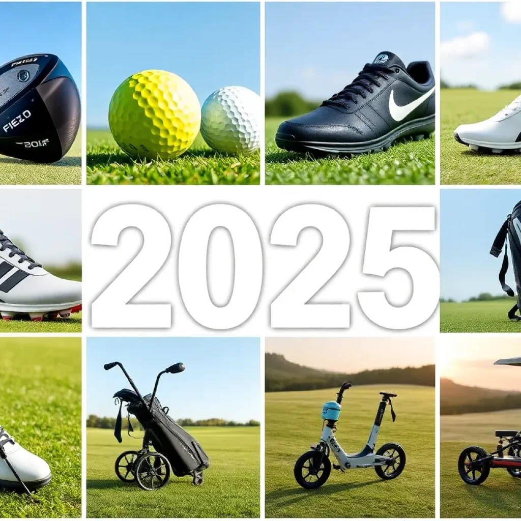 Overview of essential golf gear updates for 2025