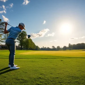 Golf tournament at DLF Golf & Country Club