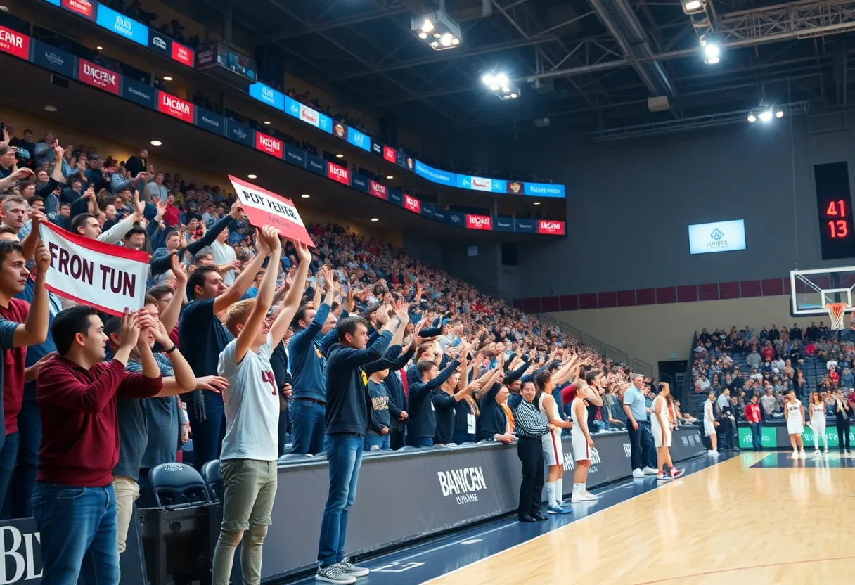 UNF Ospreys vs Jacksonville Dolphins basketball game