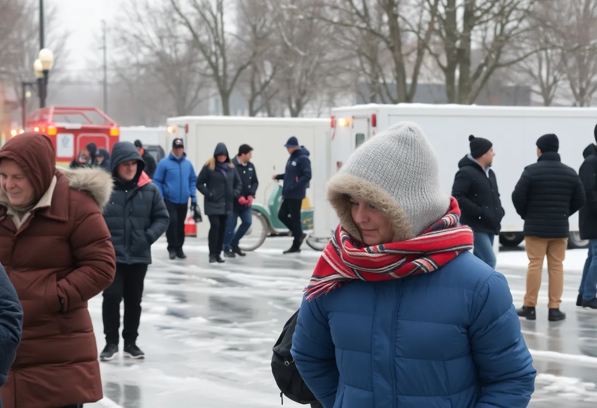 Jacksonville residents seeking shelter from winter cold