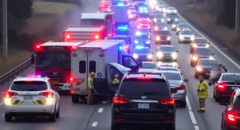 Serious Multi-Vehicle Crash on I-295 in Jacksonville