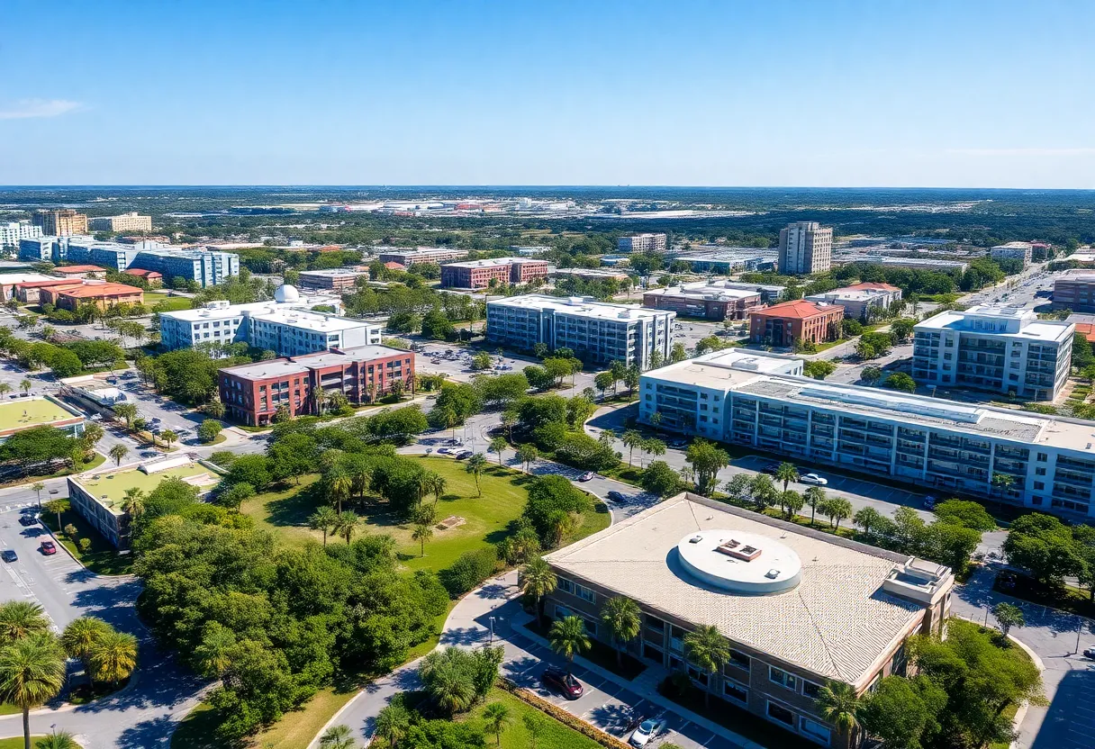 Rendering of Jacksonville's new mixed-use development
