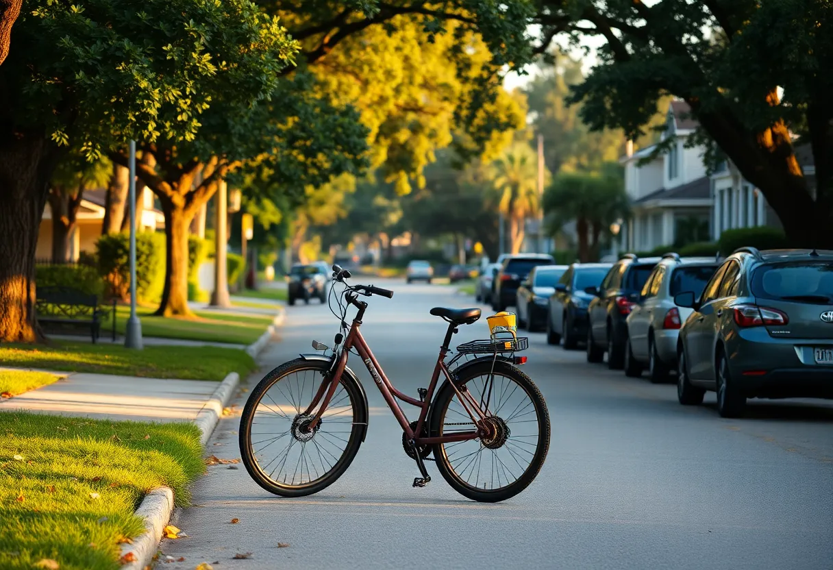Peaceful Jacksonville neighborhood highlighting safety concerns