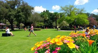 Jacksonville to Experience Warm Spring Temperatures