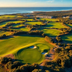 A picturesque golf course in Mornington Peninsula