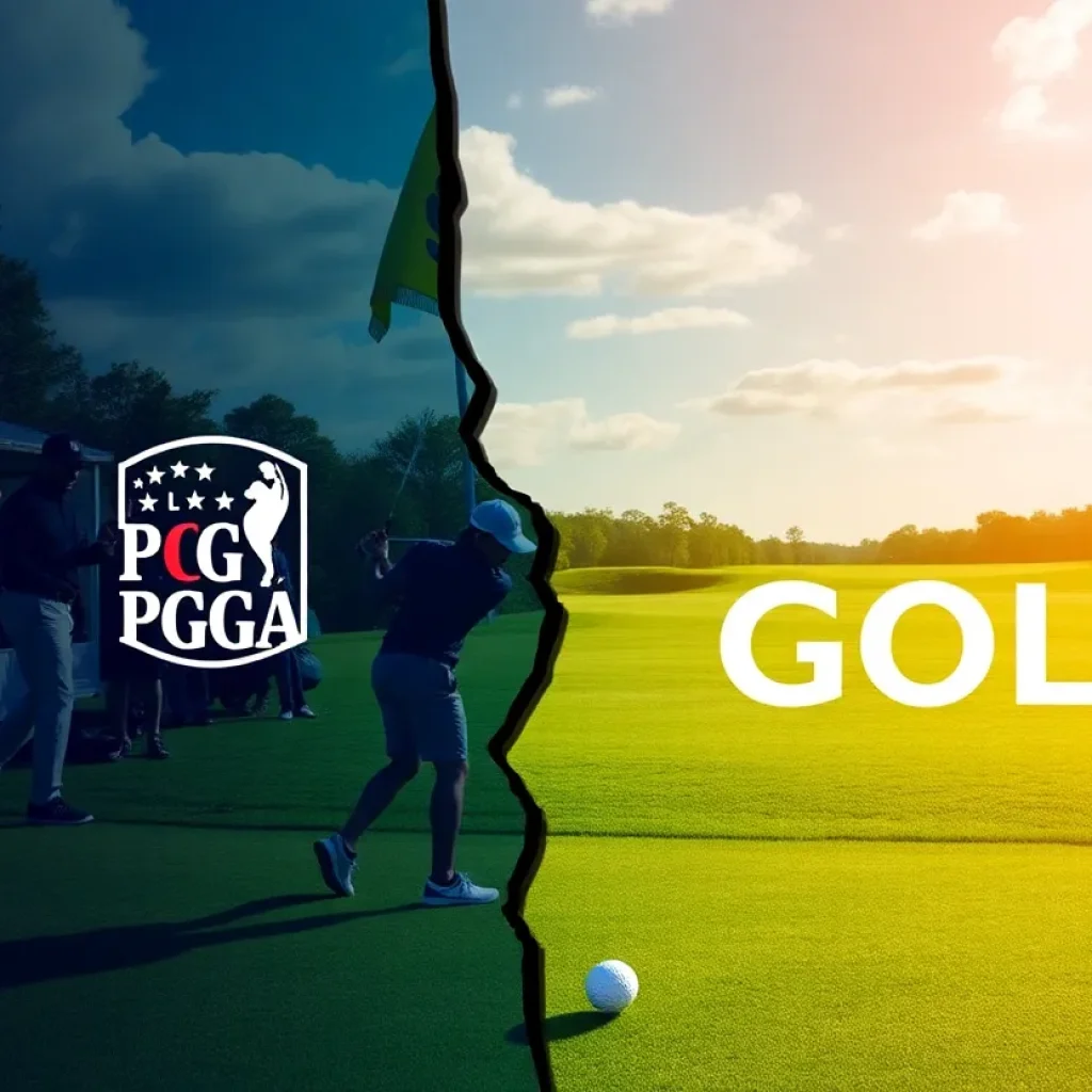 Symbolic image of golf negotiations
