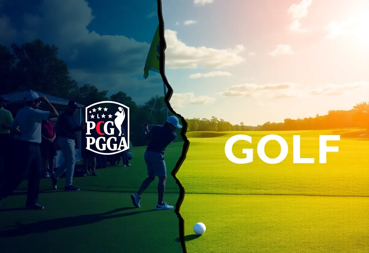 Symbolic image of golf negotiations