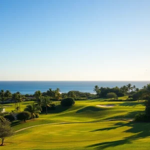 Punta Mita golf resort with beautiful landscapes and ocean views