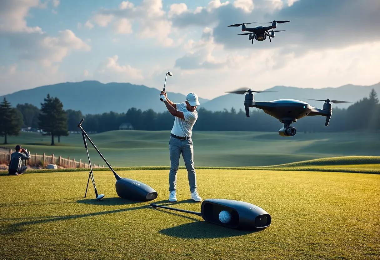 Futuristic golf technologies enhancing player performance