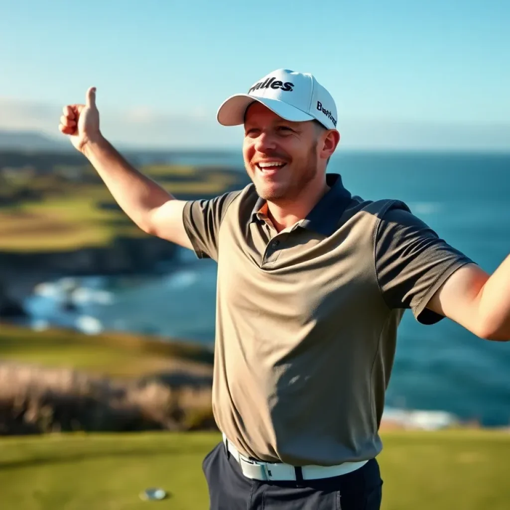 Rory McIlroy in action during the Pebble Beach Pro-Am