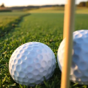 Scenic view of Park Ridge Golf Course featuring rolling hills and beautiful greenery
