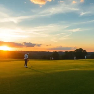 A picturesque scene from the Arnold Palmer Invitational golf tournament at Bay Hill Club & Lodge.