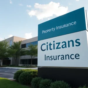 Exterior view of Citizens Property Insurance new office in Jacksonville Southside.
