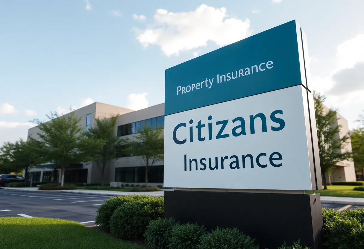 Exterior view of Citizens Property Insurance new office in Jacksonville Southside.