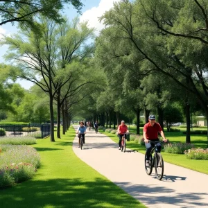 Conceptual rendering of the Emerald Trail Riverside Link in Jacksonville