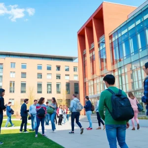 Students at Florida International University engaging in innovative learning activities.