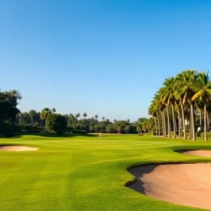 Historic golf course during Florida Azalea Amateur Tournament