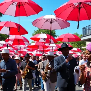 A festive jazz processional at Jacksonville's Founders Day Gala