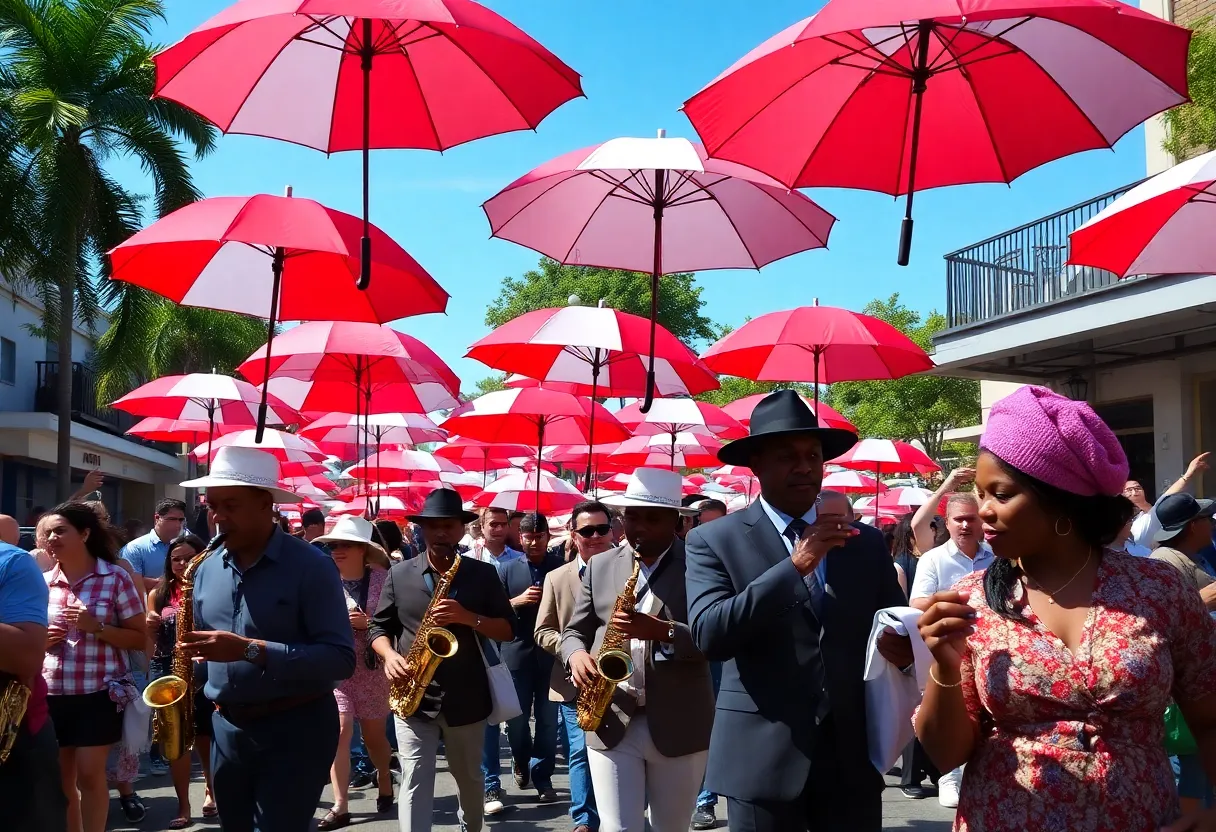 A festive jazz processional at Jacksonville's Founders Day Gala