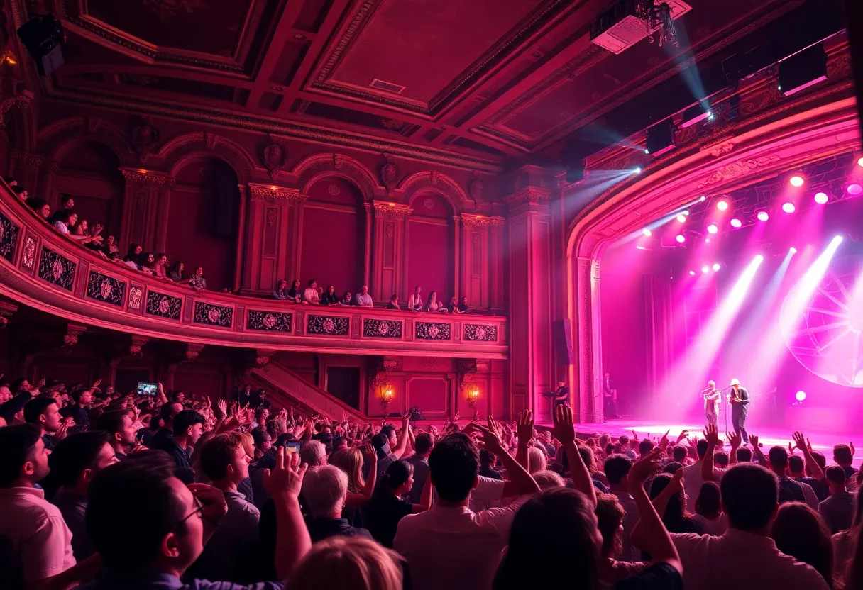 Concert scene at the Florida Theatre