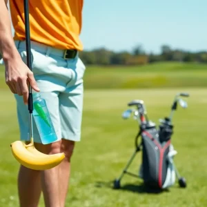 A nutritious pre-game meal for golfers featuring eggs and whole grain toast