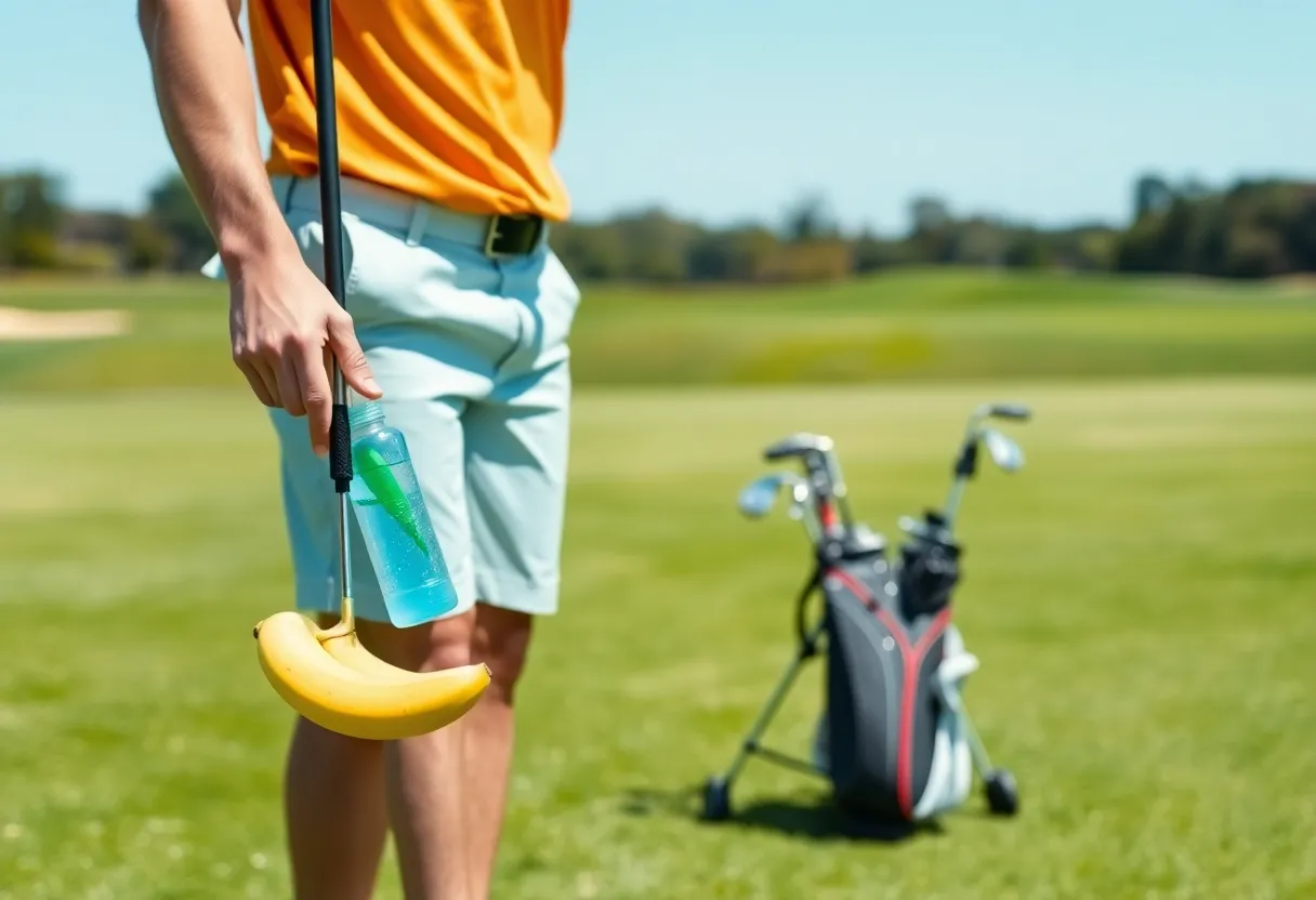A nutritious pre-game meal for golfers featuring eggs and whole grain toast