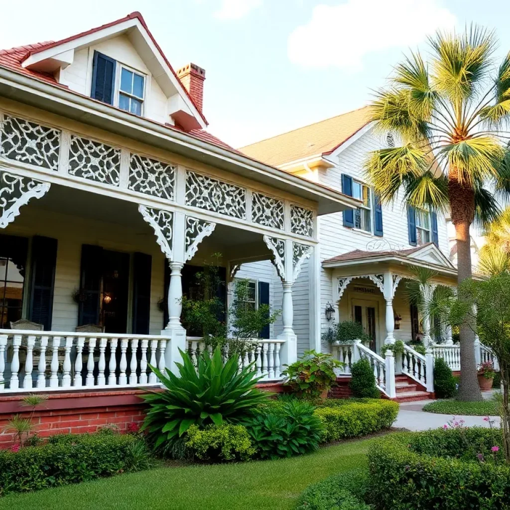 Exterior view of Handy Dandy bed and breakfast in Jacksonville, Florida.