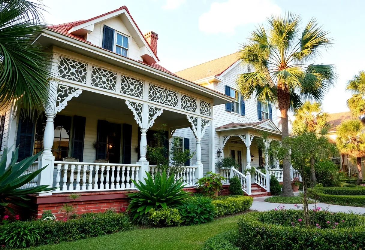 Exterior view of Handy Dandy bed and breakfast in Jacksonville, Florida.